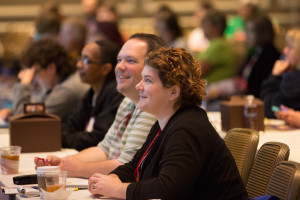 Convention Attendees in Session