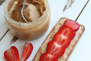 calories fruit peanut butter