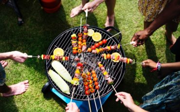 Stay on track with food while enjoying the fun of a backyard cookout before summer ends