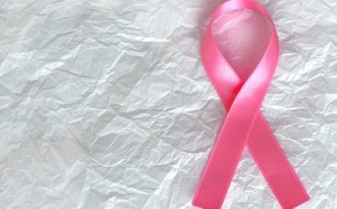 Blog image of pink ribbon: excess weight and breast cancer